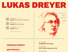 Tablet Screenshot of lukasdreyer.de